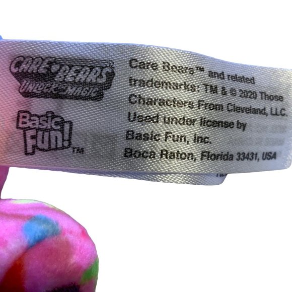 Cheer Bear 7" mini plush dangler (Care Bears) - Picture 11 of 12